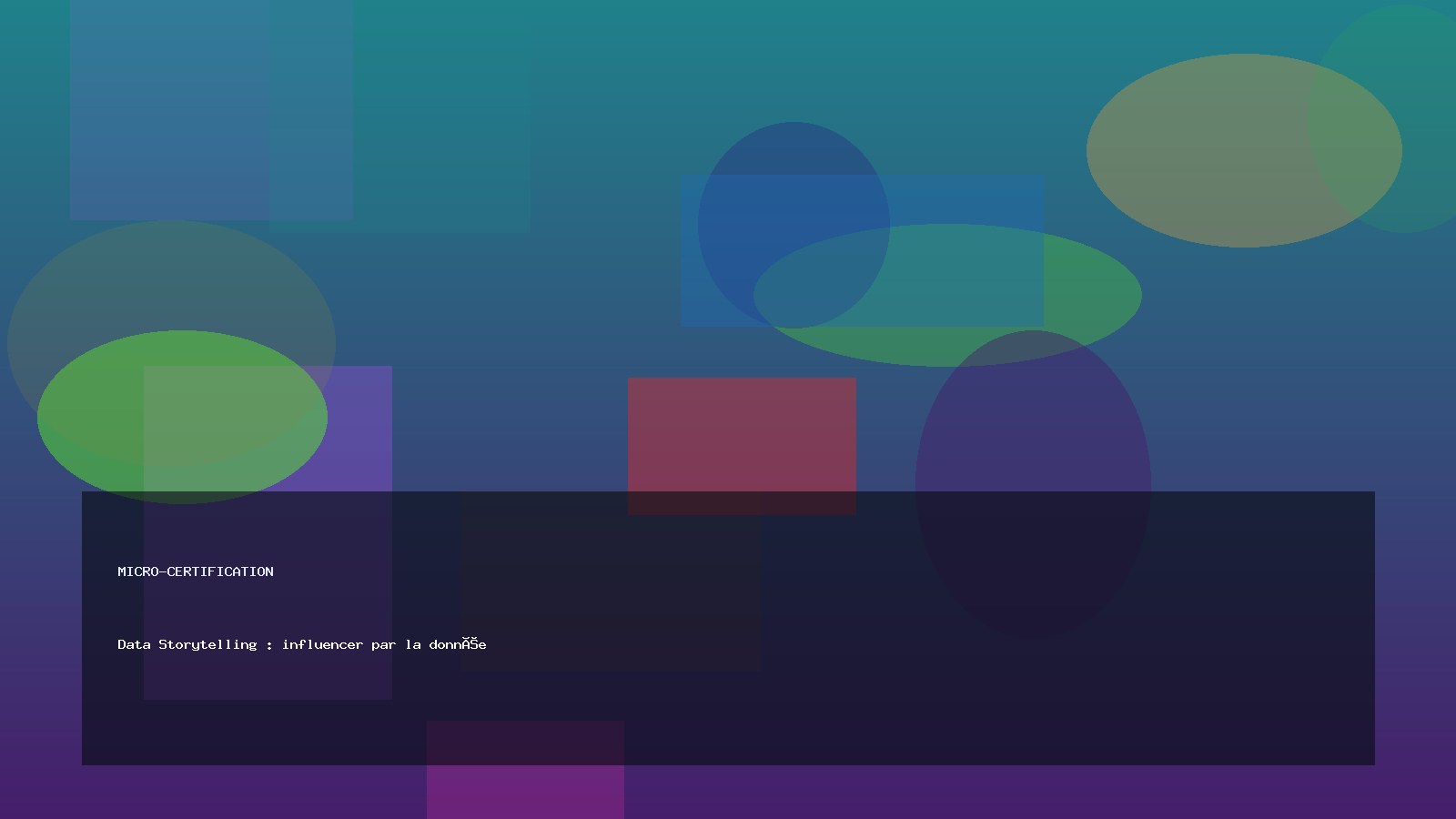 Data Storytelling : influencer par la donnée