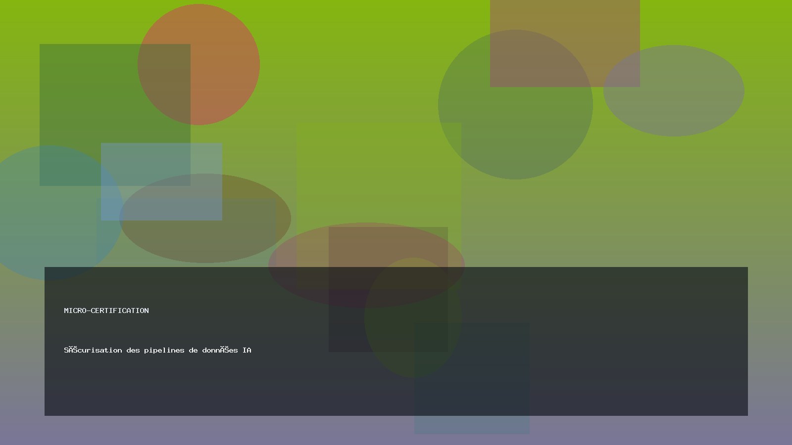 Sécurisation des pipelines de données IA