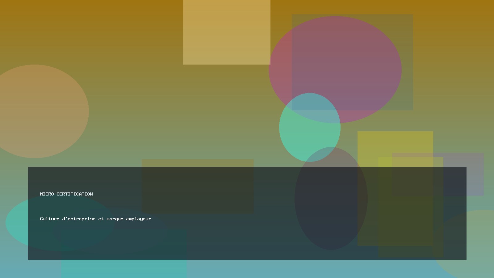 Culture d'entreprise et marque employeur