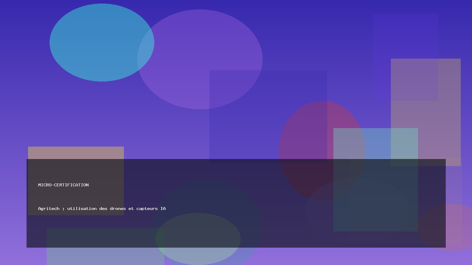 Agritech : utilisation des drones et capteurs IA