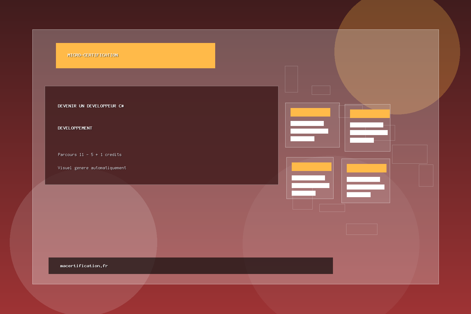 Devenir un développeur C#