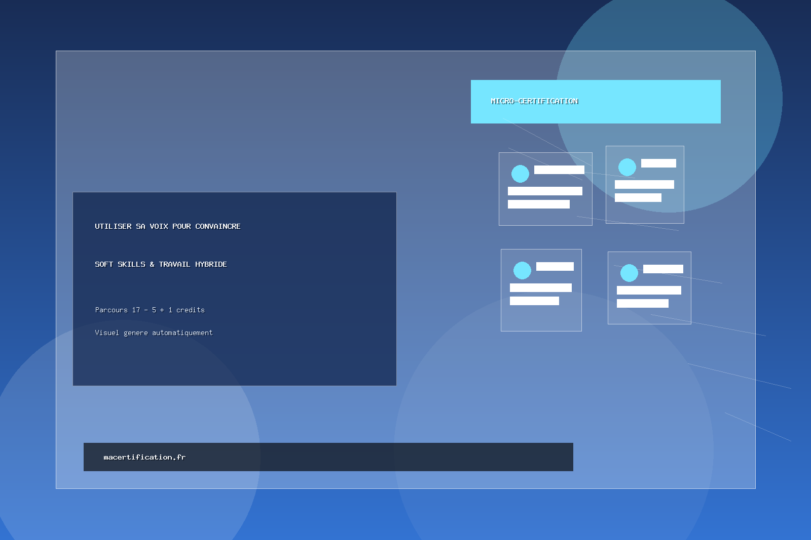 Utiliser sa voix pour convaincre