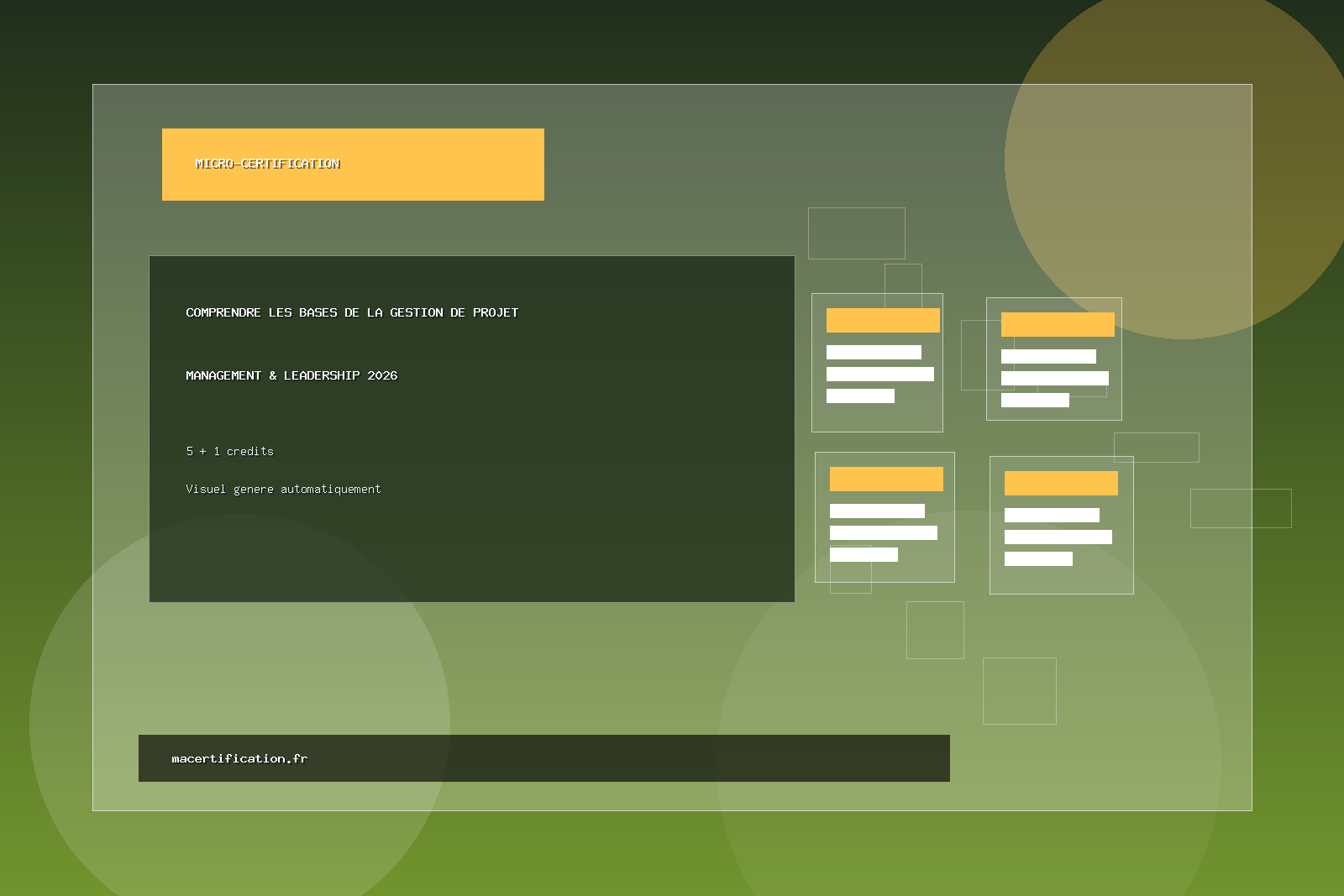 Comprendre les bases de la gestion de projet