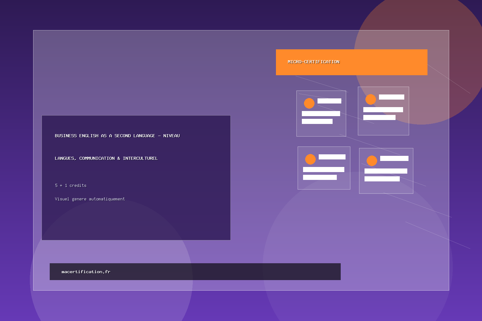 Business English as a Second Language - Niveau C1-C2