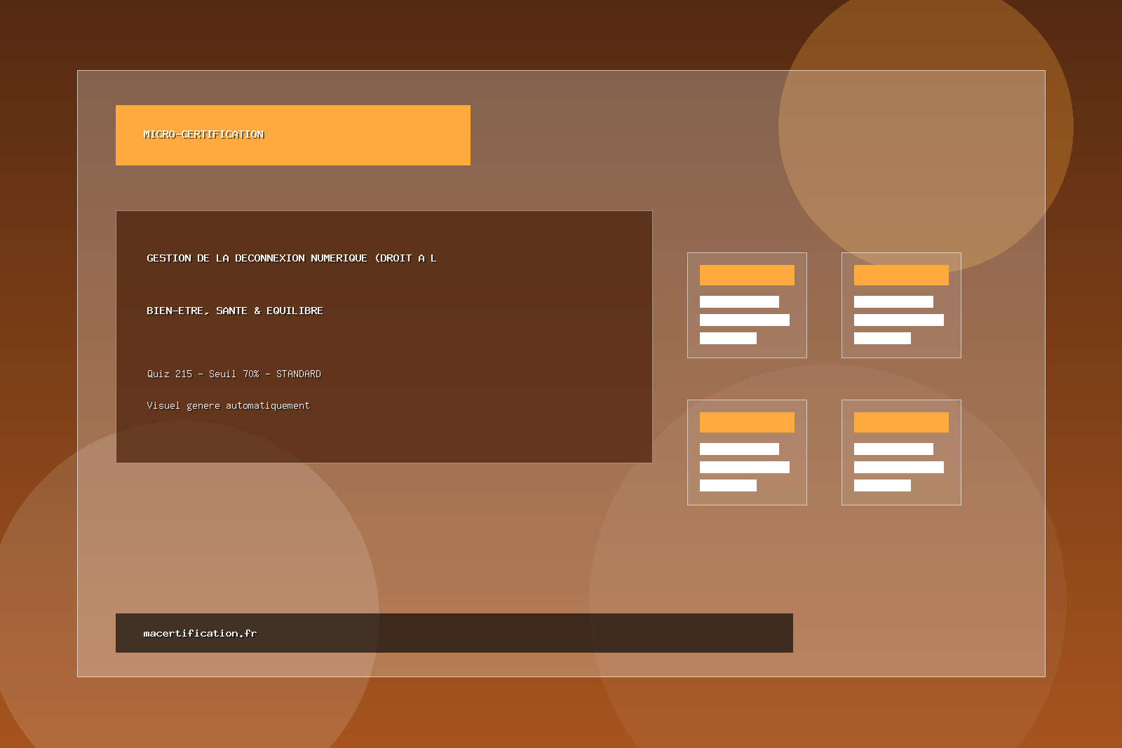 Gestion de la déconnexion numérique (Droit à la déconnexion)