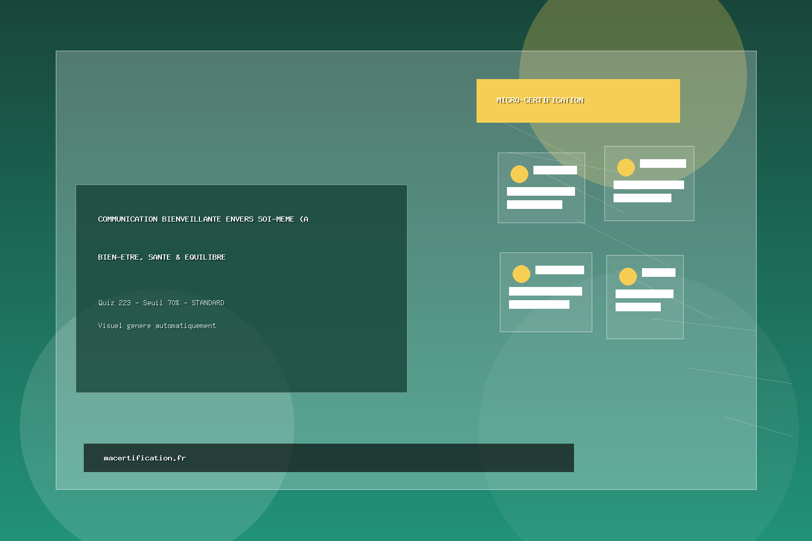 Communication bienveillante envers soi-même (Auto-empathie)