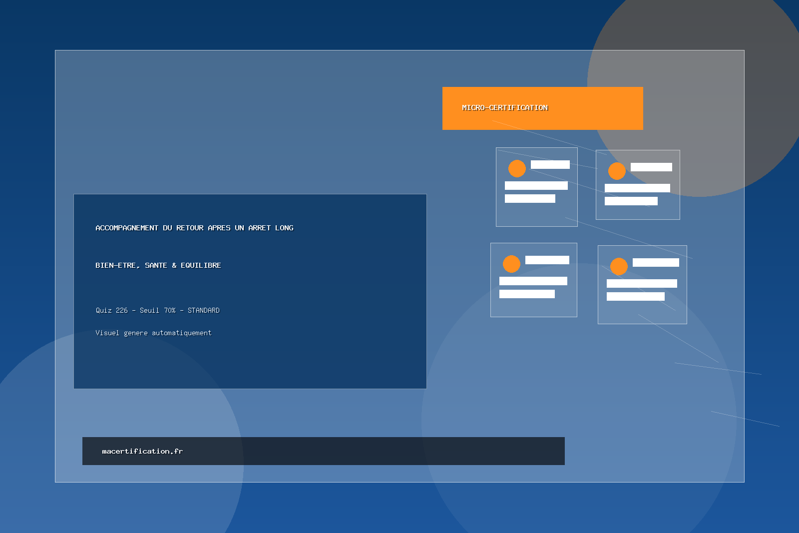 Accompagnement du retour après un arrêt long