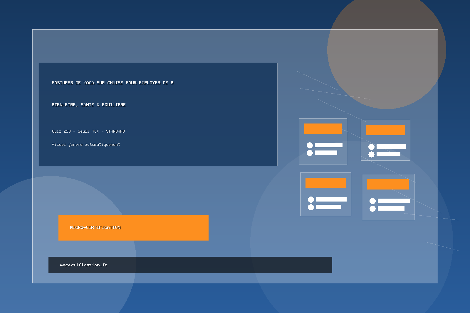 Postures de yoga sur chaise pour employés de bureau