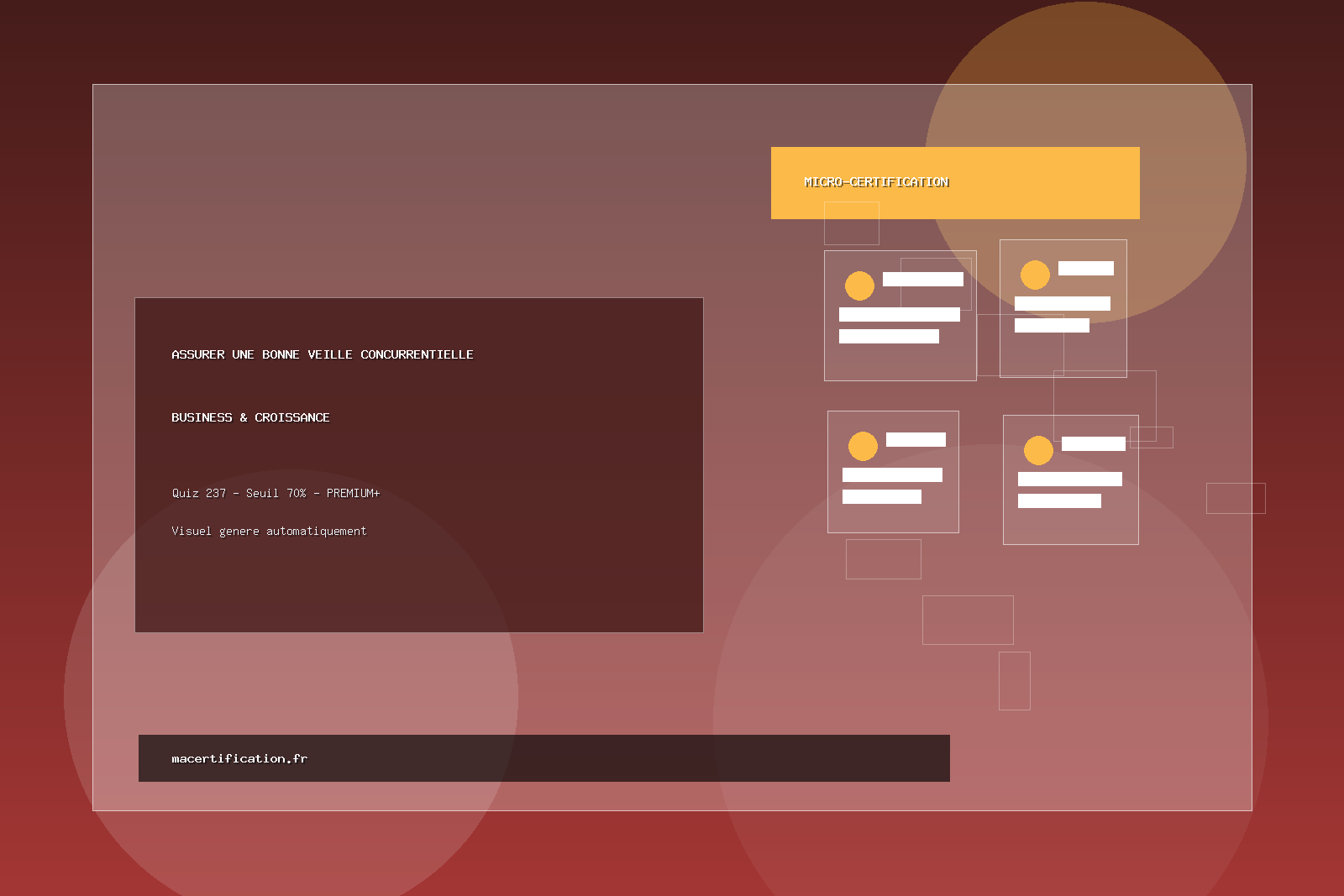 Assurer une bonne veille concurrentielle