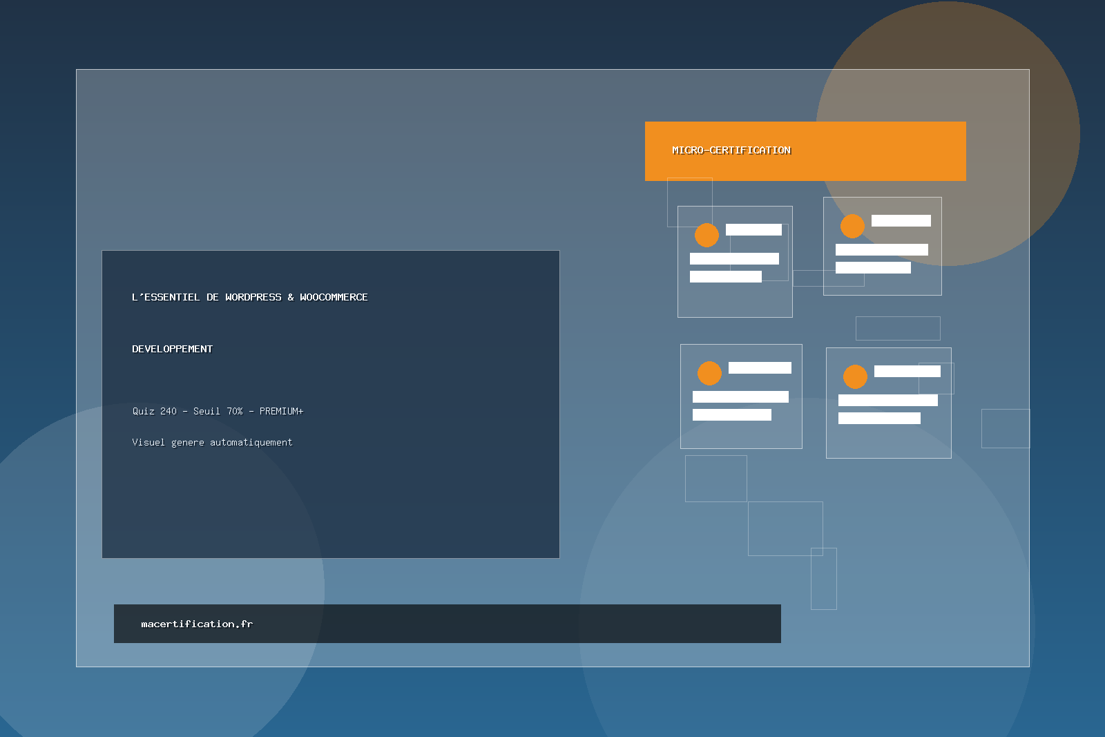 L'essentiel de Wordpress & Woocommerce