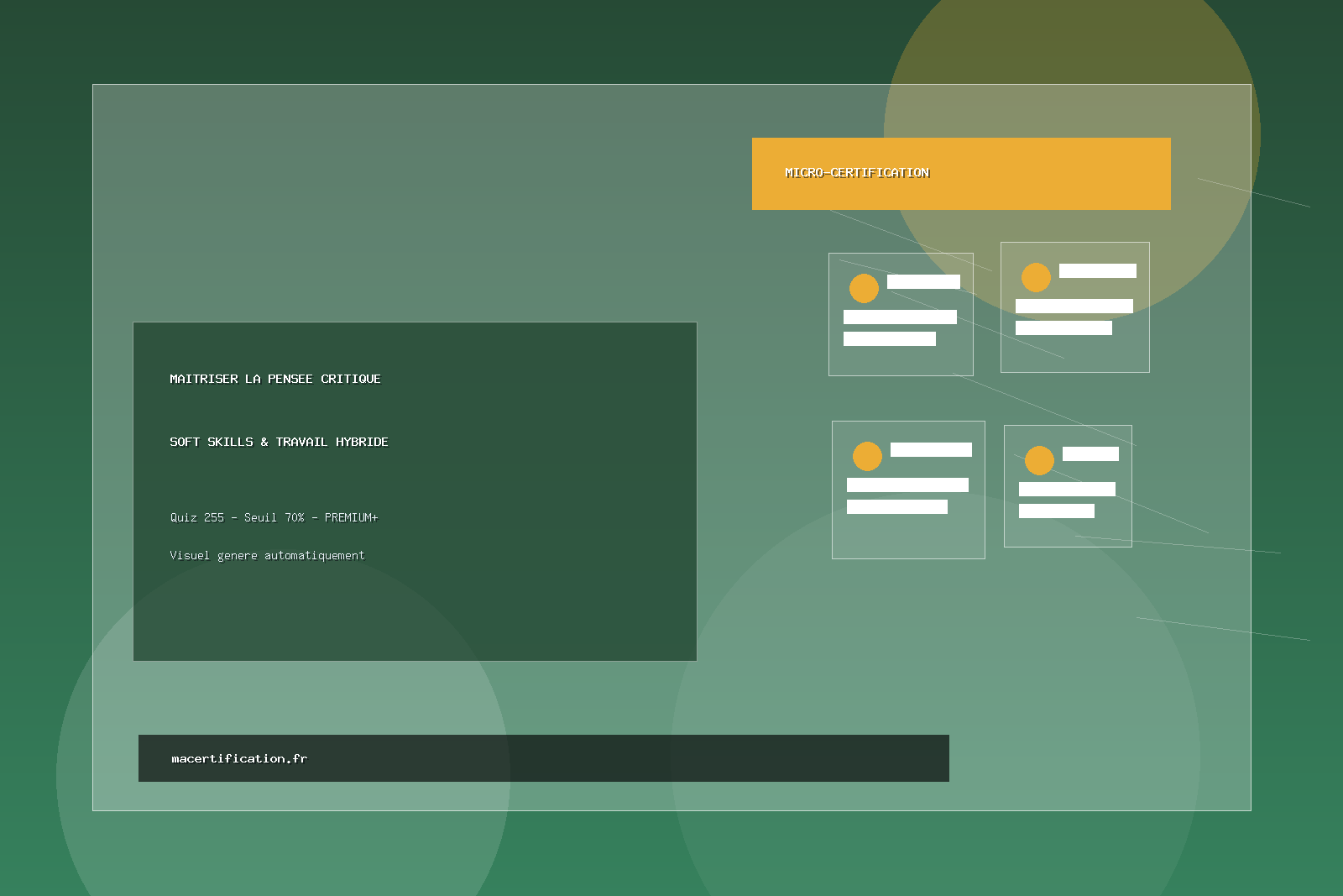 Maitriser la pensée critique