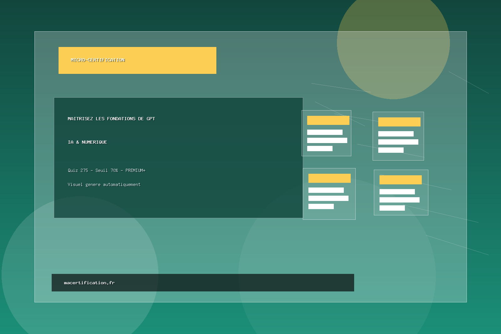 Maîtrisez les fondations de GPT