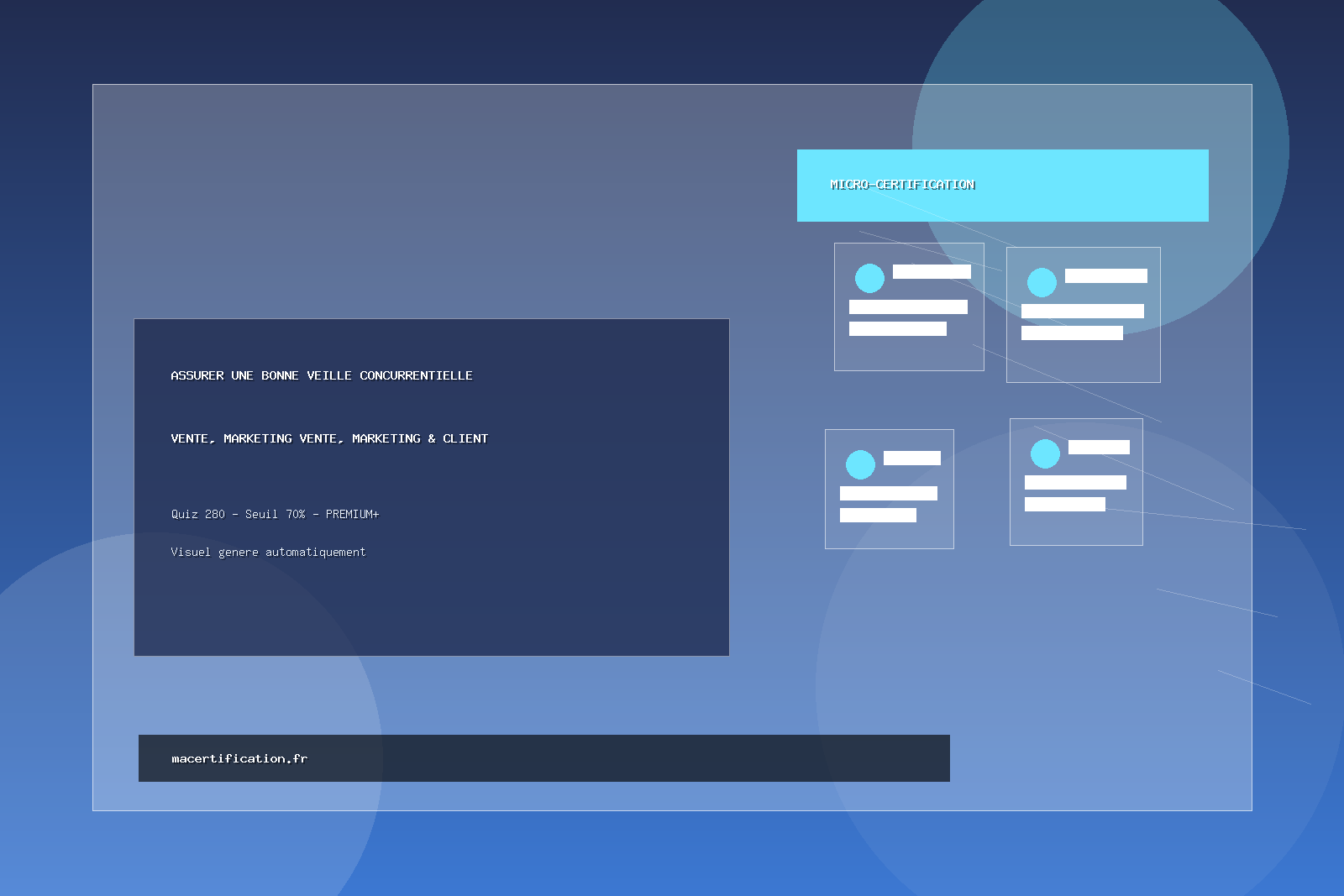 Assurer une bonne veille concurrentielle