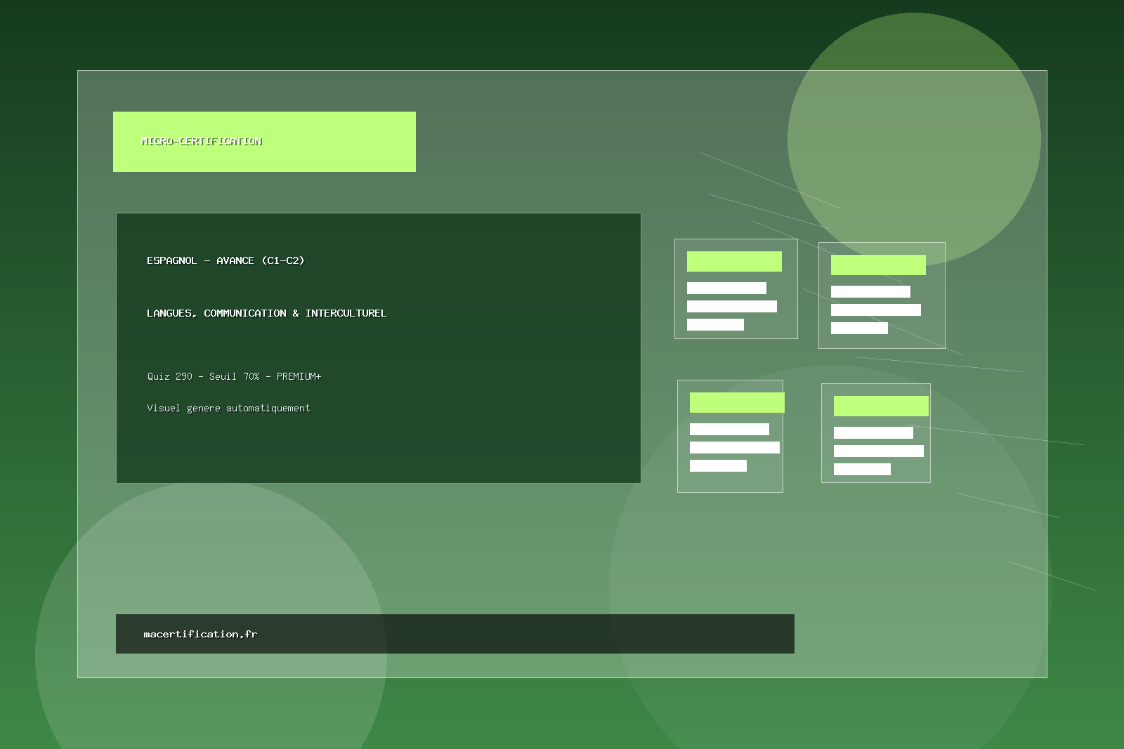 ESPAGNOL - Avancé (C1-C2)