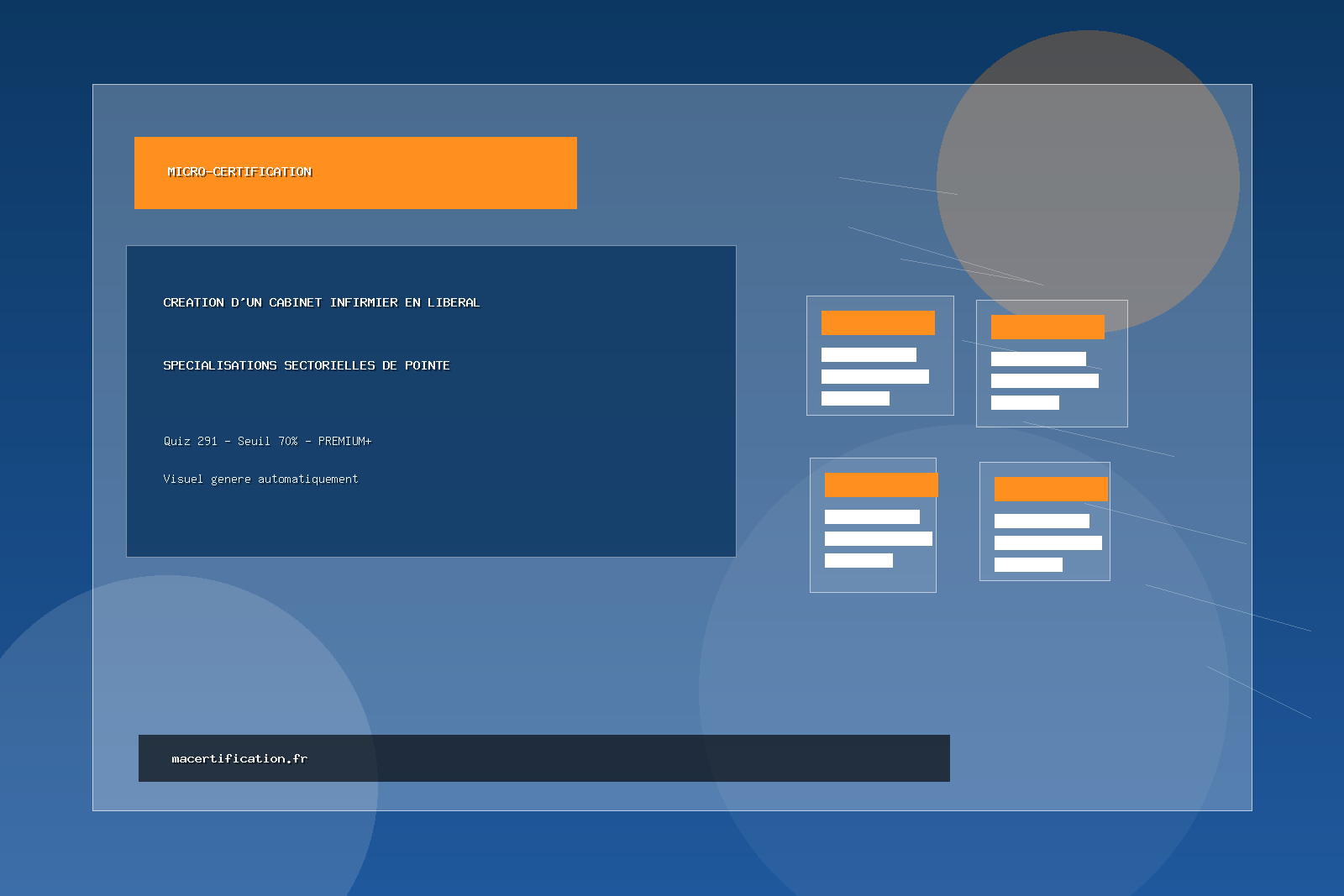 Création d'un cabinet infirmier en libéral