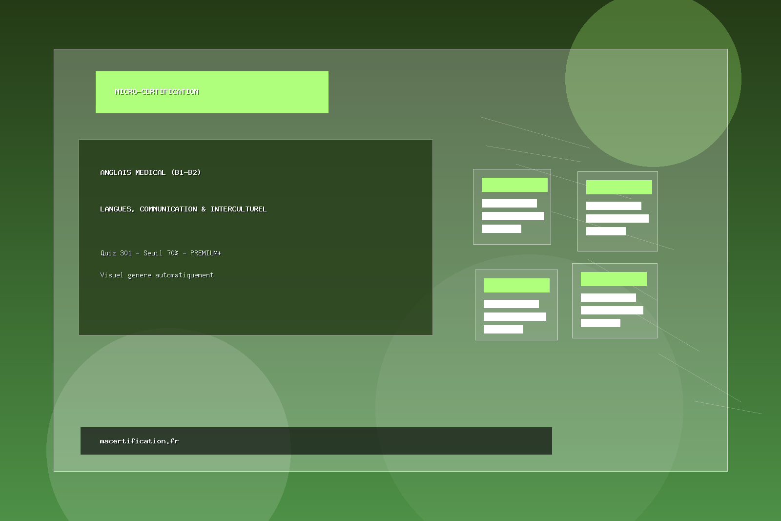 ANGLAIS médical (B1-B2)