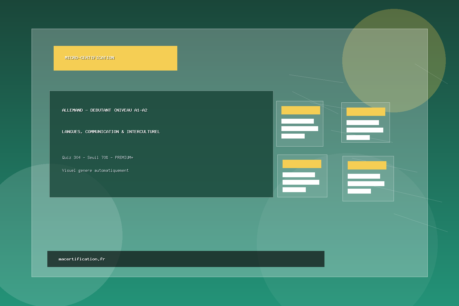 Allemand - Débutant (Niveau A1-A2)