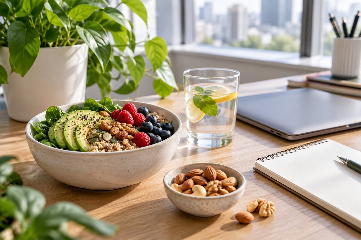 Nutrition et performance cognitive au bureau